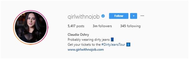 exemple bio instagram intelligente
